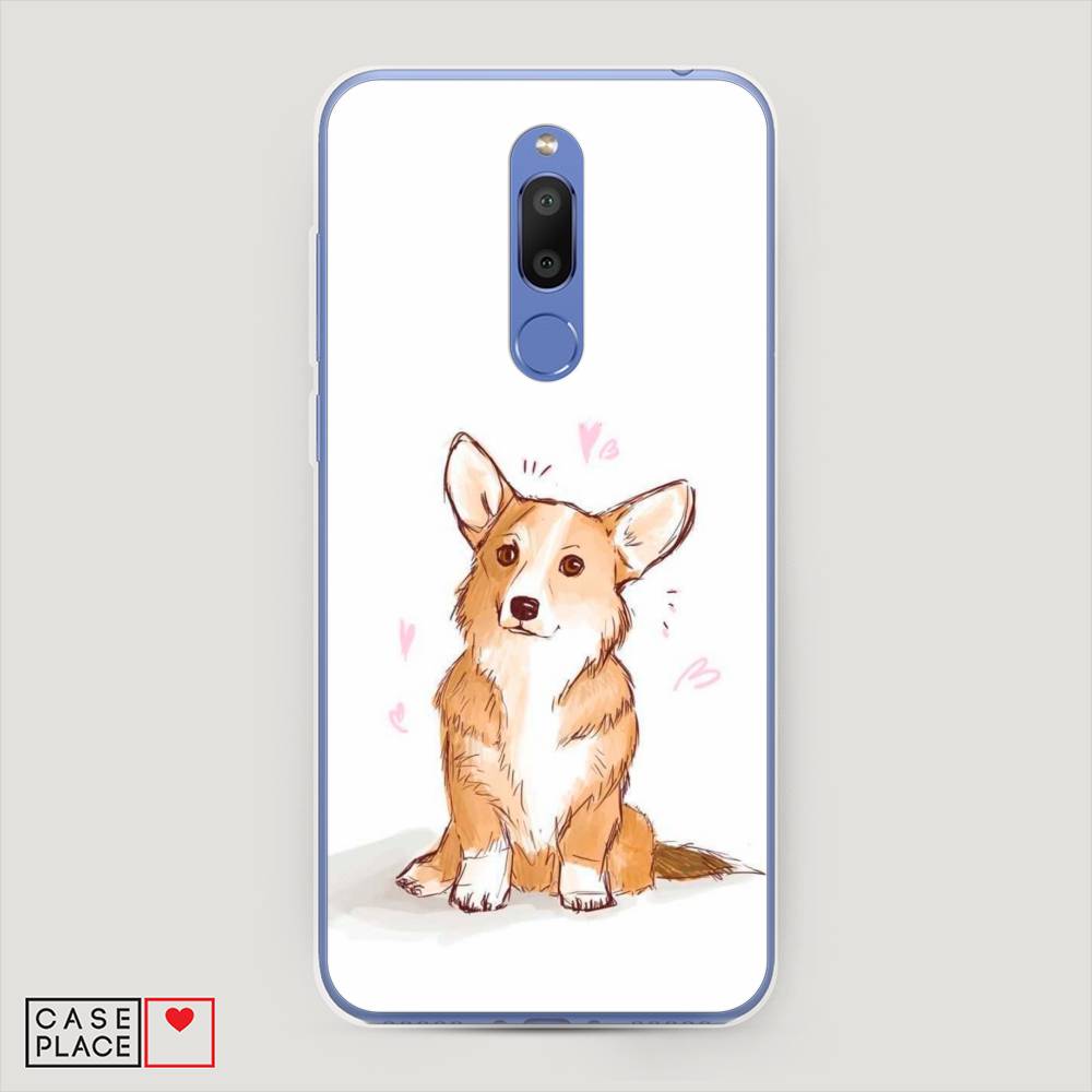 

Чехол Awog на Meizu M6T "Корги любовь", Бежевый;белый, 72850-1