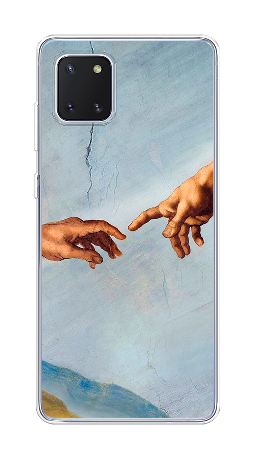 

Чехол Awog на Samsung Galaxy Note 10 Lite "Сотворение Адама", Разноцветный, 29150-9