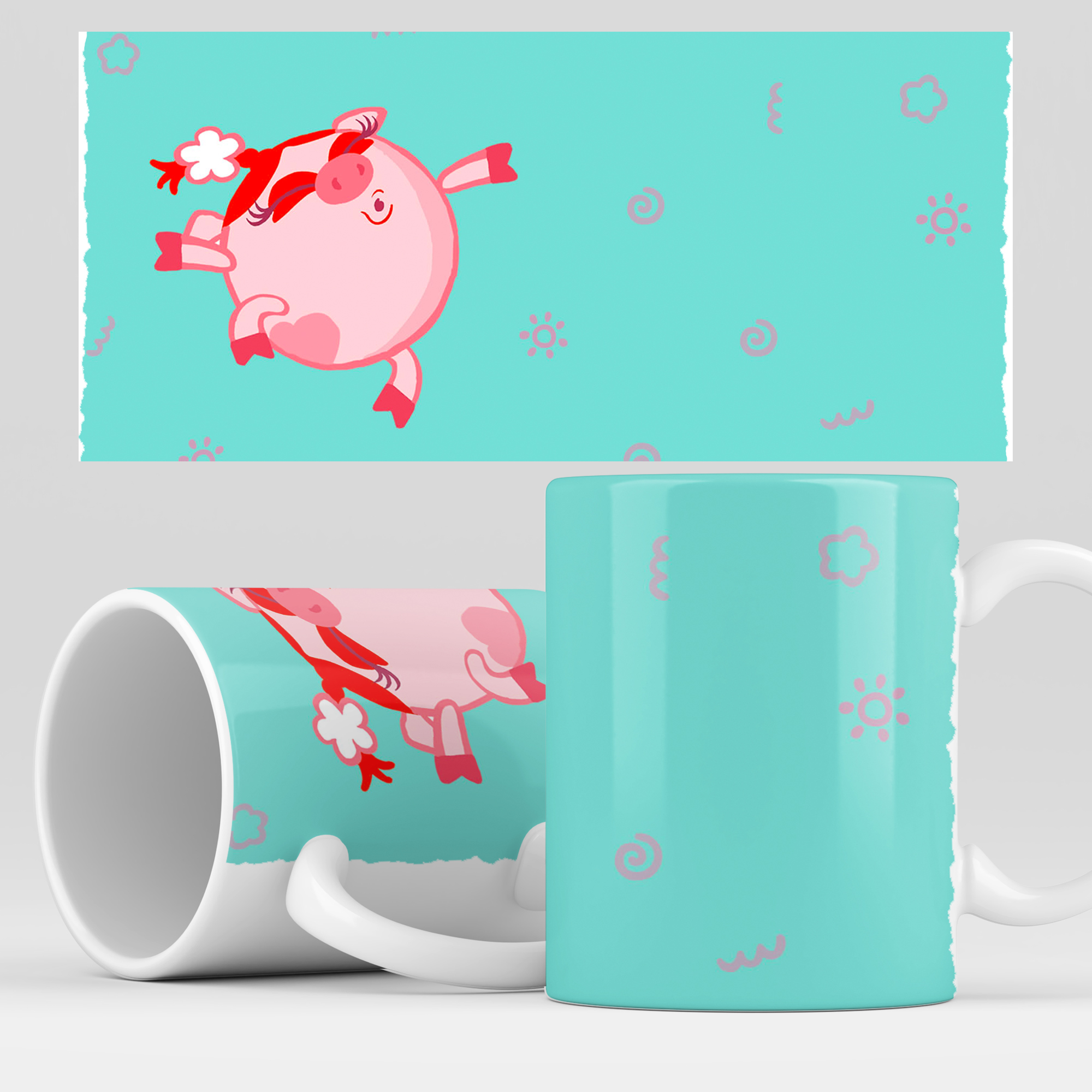 

Кружка RocketCup с принтом "Смешарики" мультфильм Кружка для чая, Смешарики08