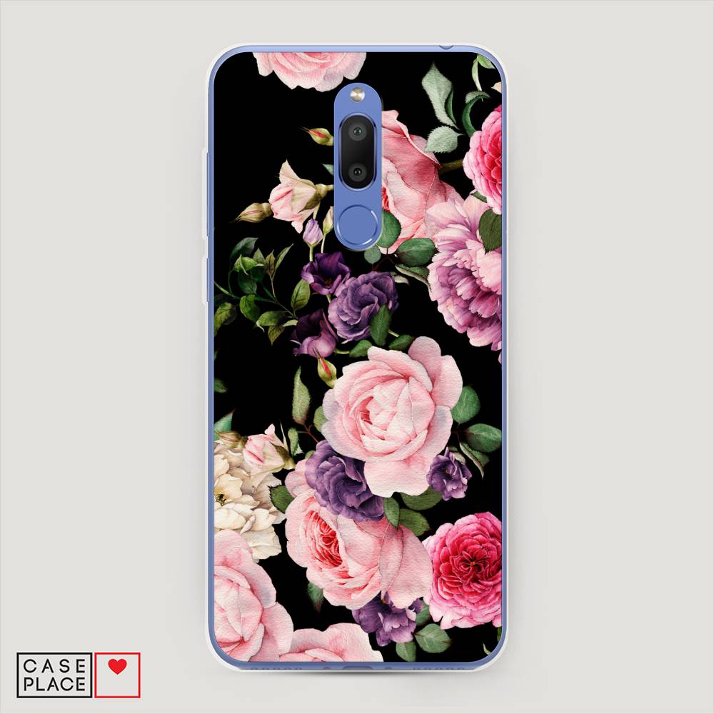 

Чехол Awog на Meizu M6T "Пионы на черном", Черный;розовый;зеленый, 72850-8