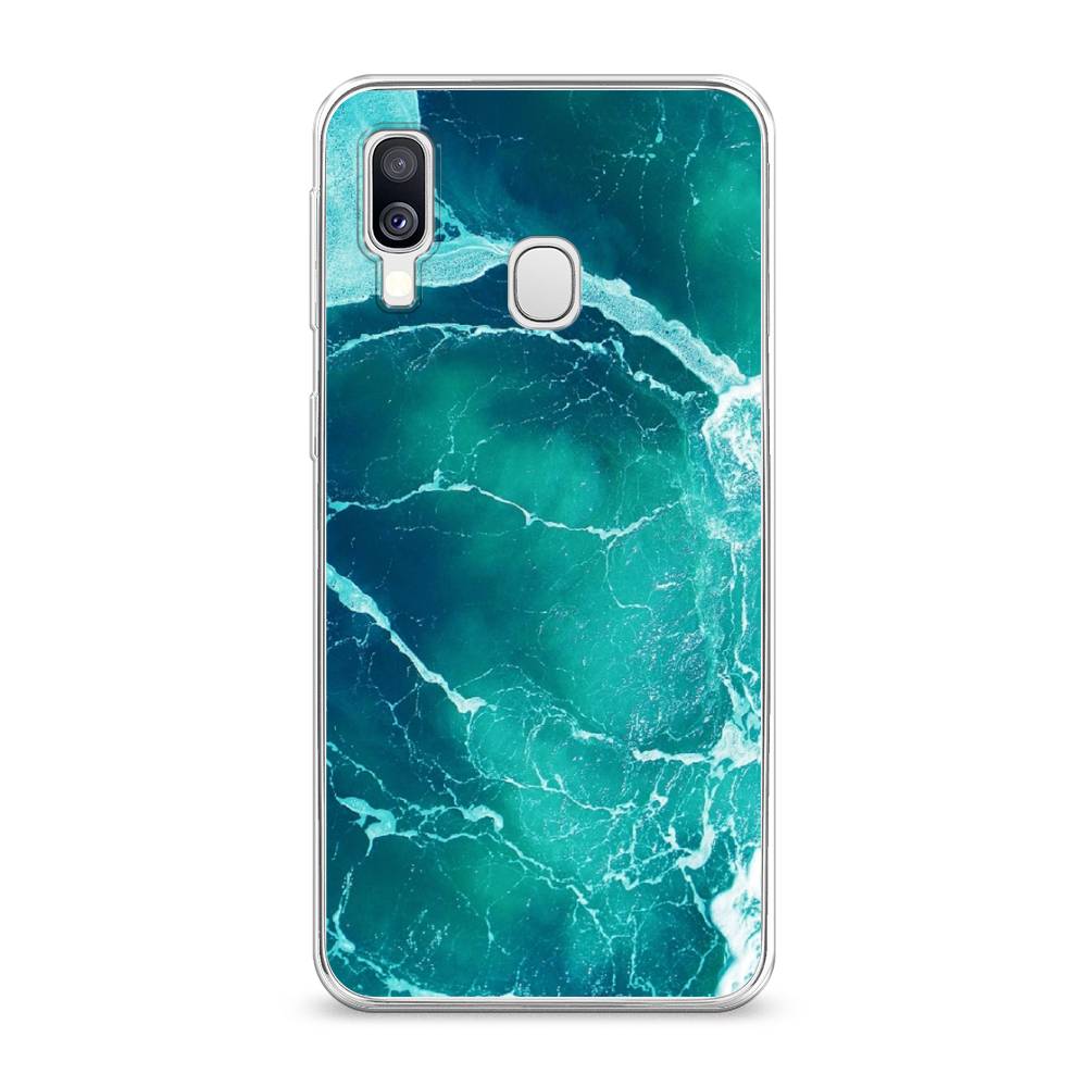 

Чехол Awog на Samsung Galaxy A40 "Изумрудный океан", Разноцветный, 28050-4