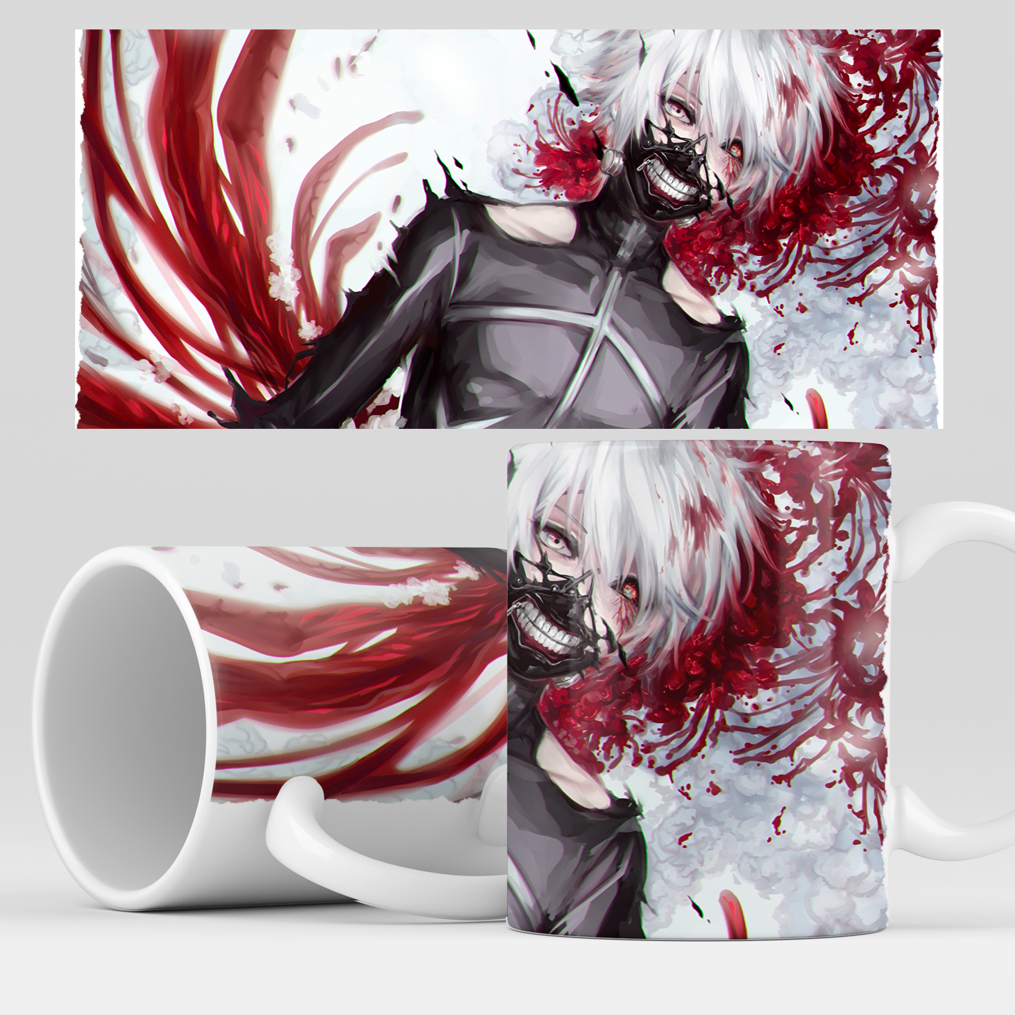 

Кружка RocketCup с принтом "Токийский Гуль" аниме Tokyo Ghoul, ТокийскийГуль06