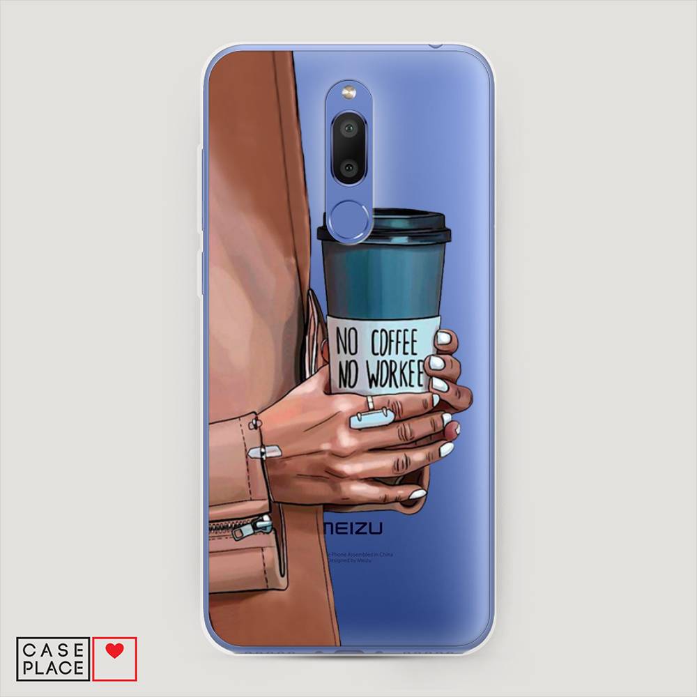 

Чехол Awog на Meizu M6T "No coffee", Коричневый;серый, 72850-7