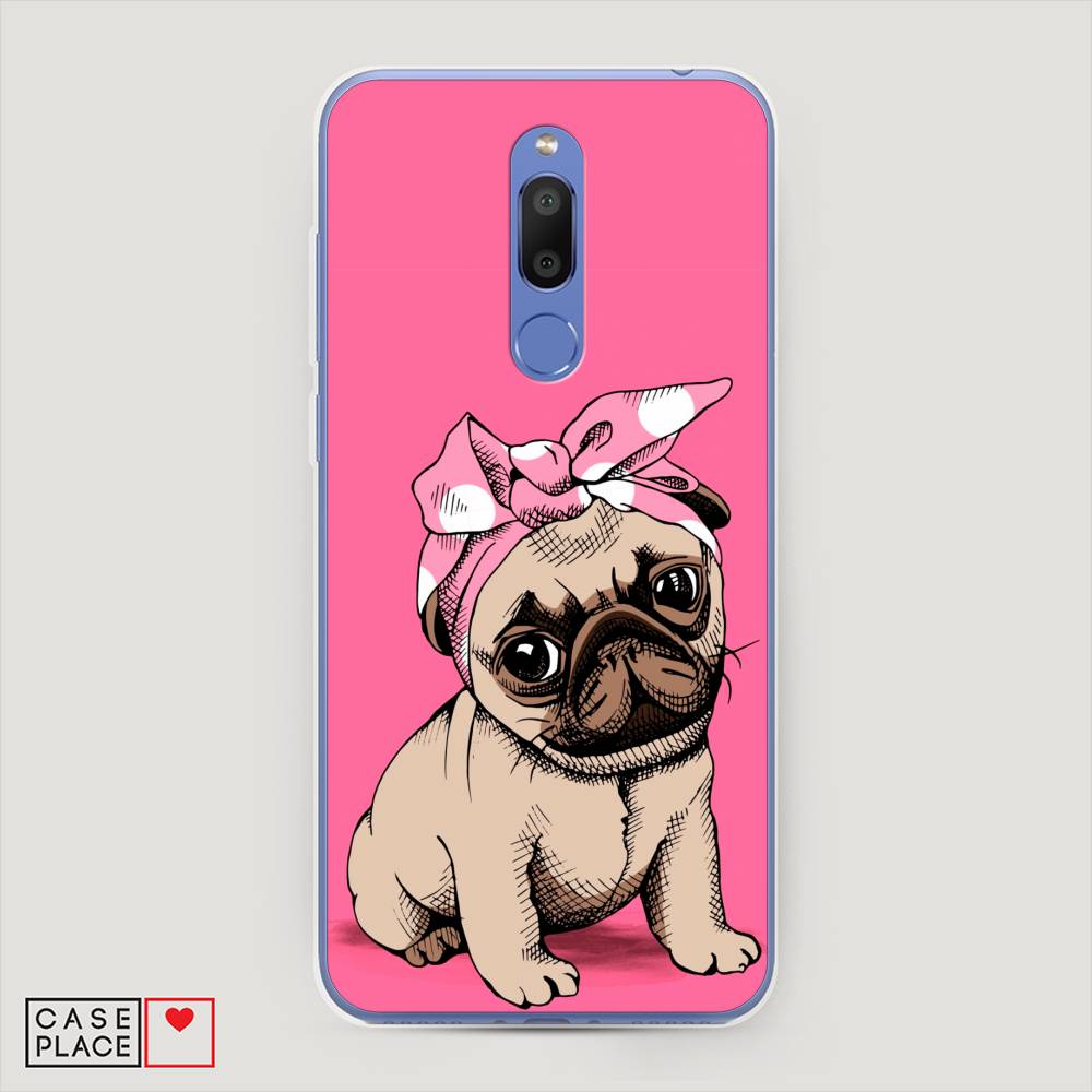 фото Чехол awog "dog pin-up" для meizu m6t