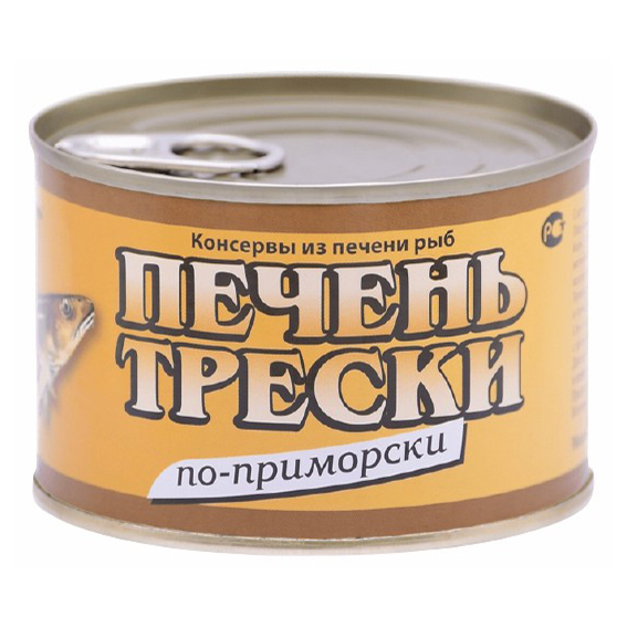 

Печень трески Рыбозавод Большекаменский по-приморски 230 г