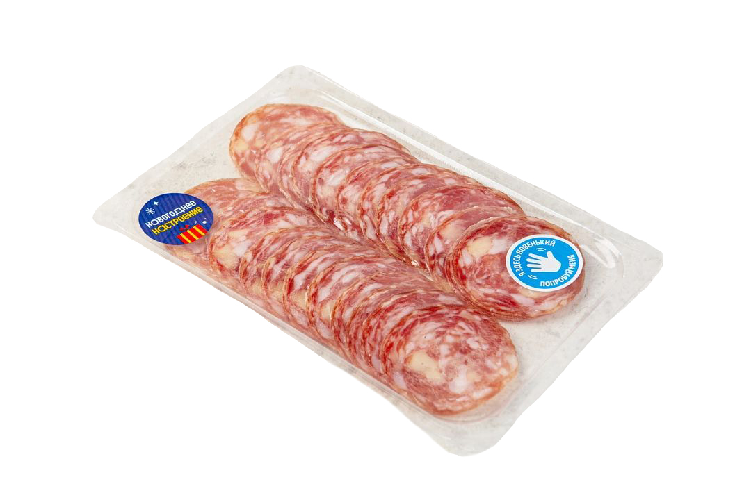 

Колбаса сырокопченая ВкусВилл Пармиджано нарезка 70 г
