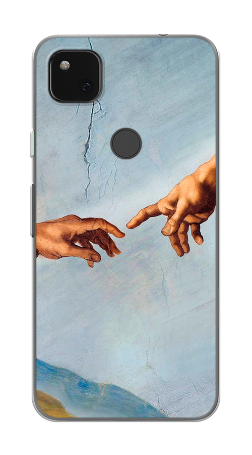 

Чехол Awog на Google Pixel 4A "Сотворение Адама", Разноцветный, 270650-9