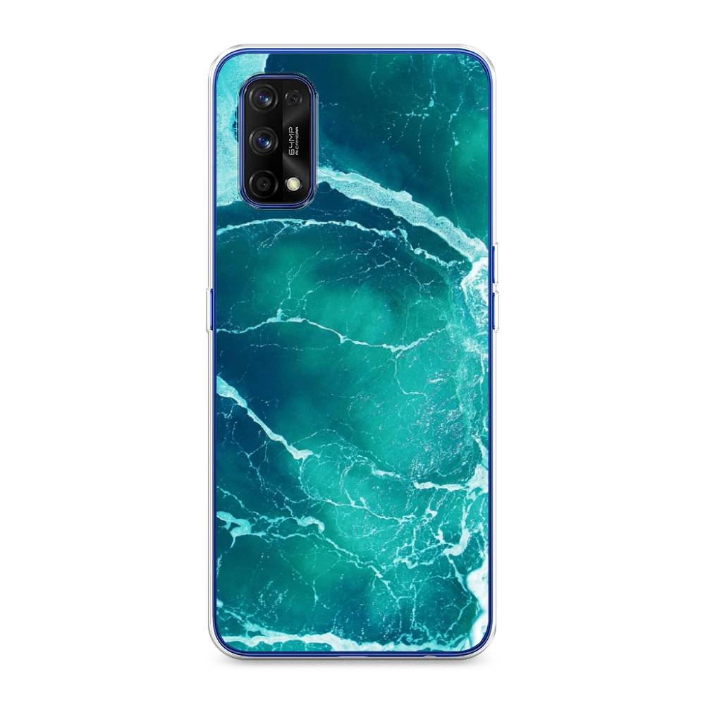 

Чехол Awog на Realme 7 Pro "Изумрудный океан", Разноцветный, 254050-4