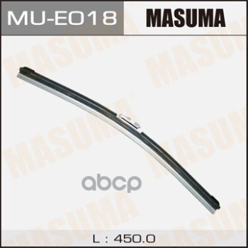

Щетка Стеклоочистителя 450 Мм Бескаркасная 1 Шт Masuma Flat Wiper Blade Mu-E018 Masuma арт