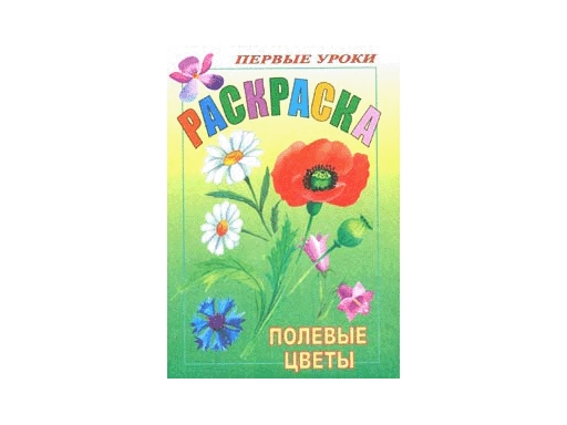 

Раскраска А5 "Посмотри и Раскрась Первые уроки"Полевые цветы" 08Рц5_03067