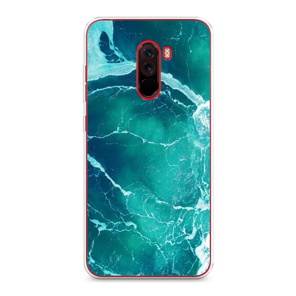 

Чехол Awog на Xiaomi Pocophone F1 "Изумрудный океан", Разноцветный, 34450-4