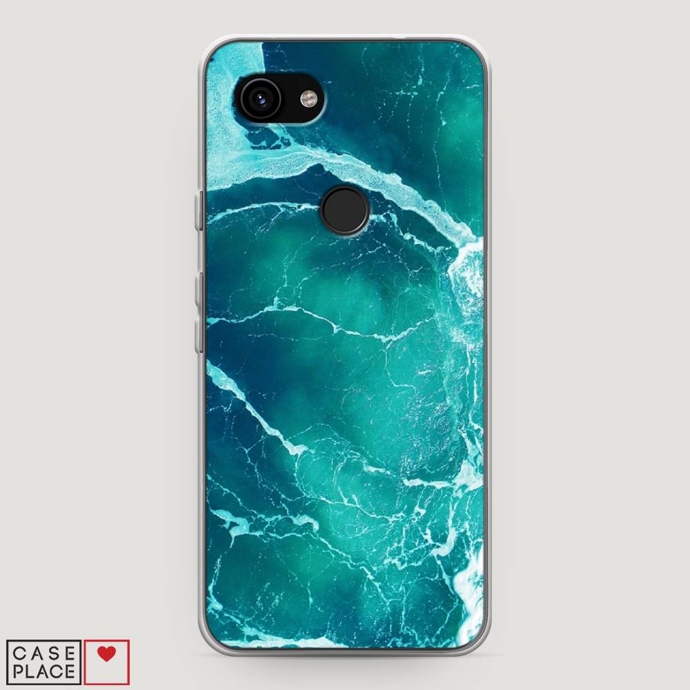 

Чехол Awog на Google Pixel 3a "Изумрудный океан", Разноцветный, 270150-4
