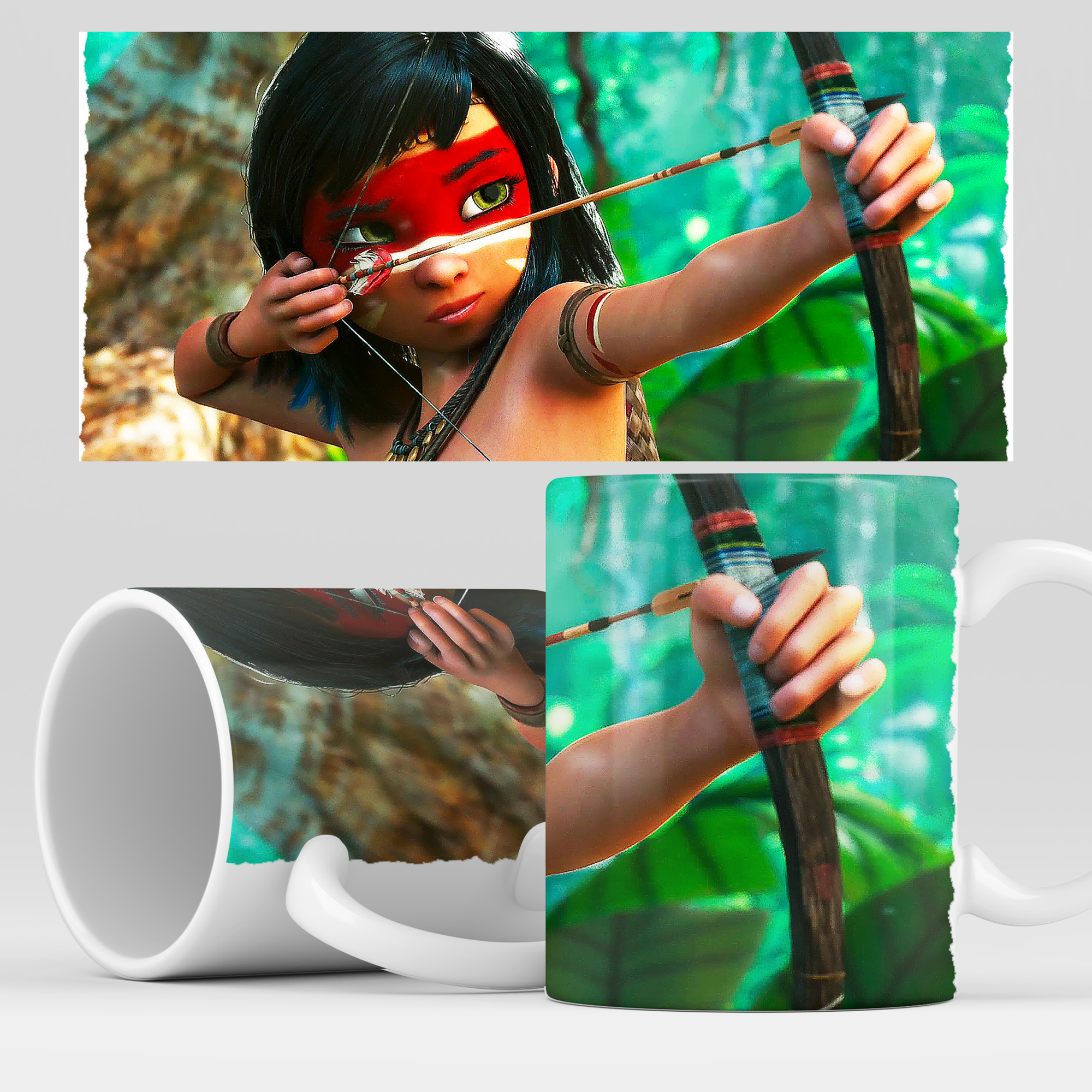 

Кружка RocketCup с принтом "Айнбо" мультфильм Ainbo, Ainbo01