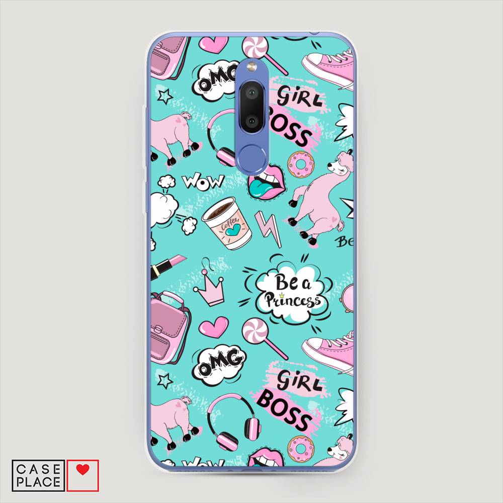 

Чехол Awog на Meizu M6T "Стильная лама", Голубой;белый;розовый, 72850-1