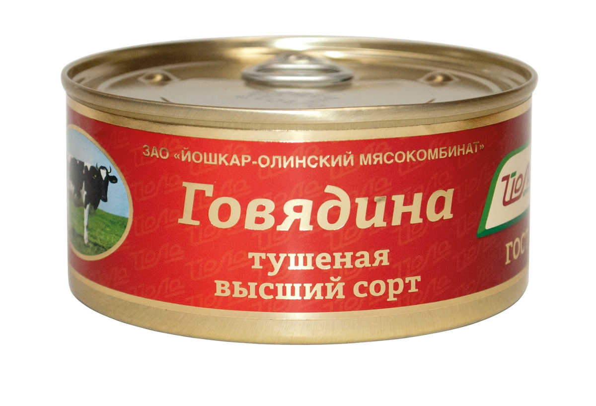 

Говядина Йола ГОСТ тушеная 338 г