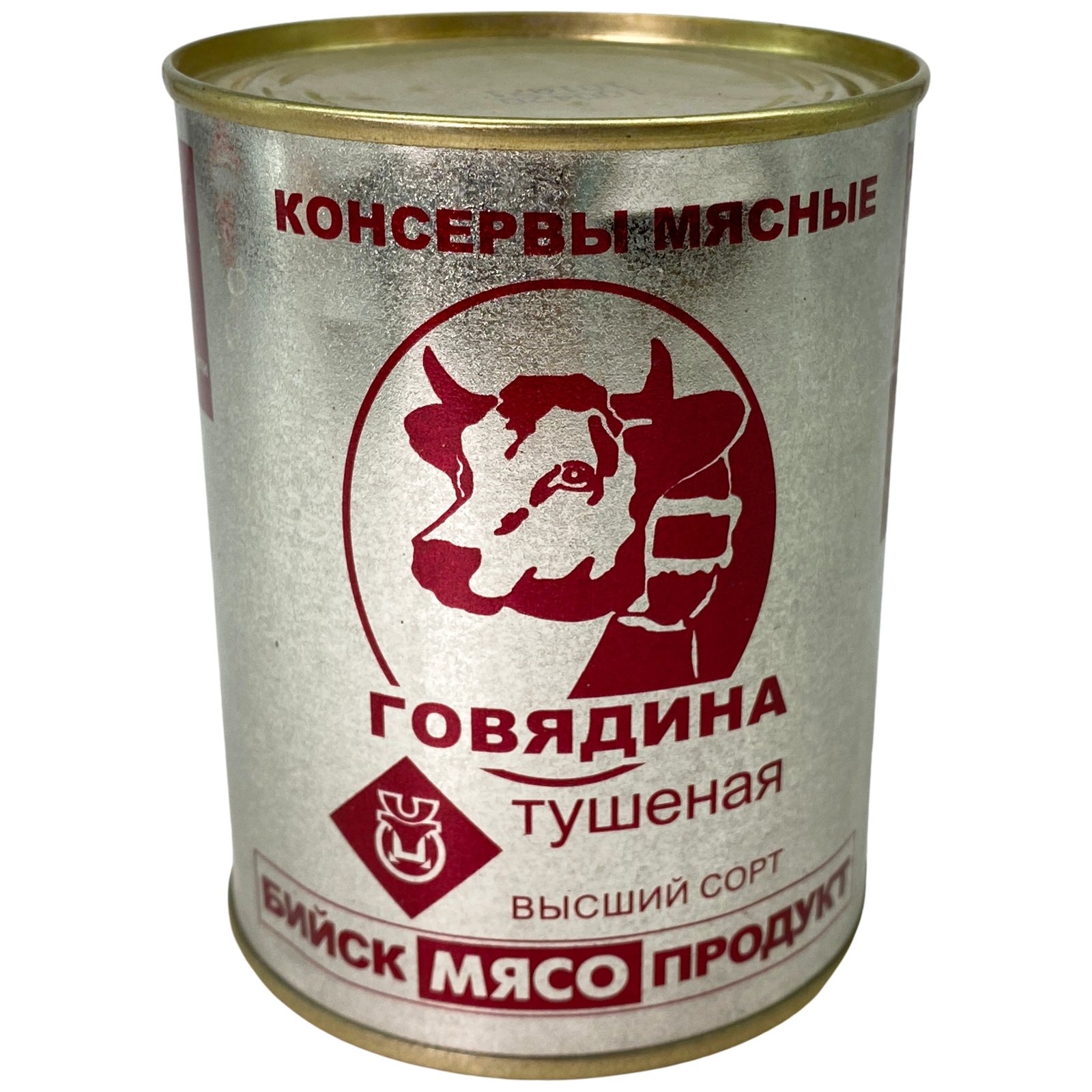 

Говядина тушеная Бийскмясопродукт 338 г