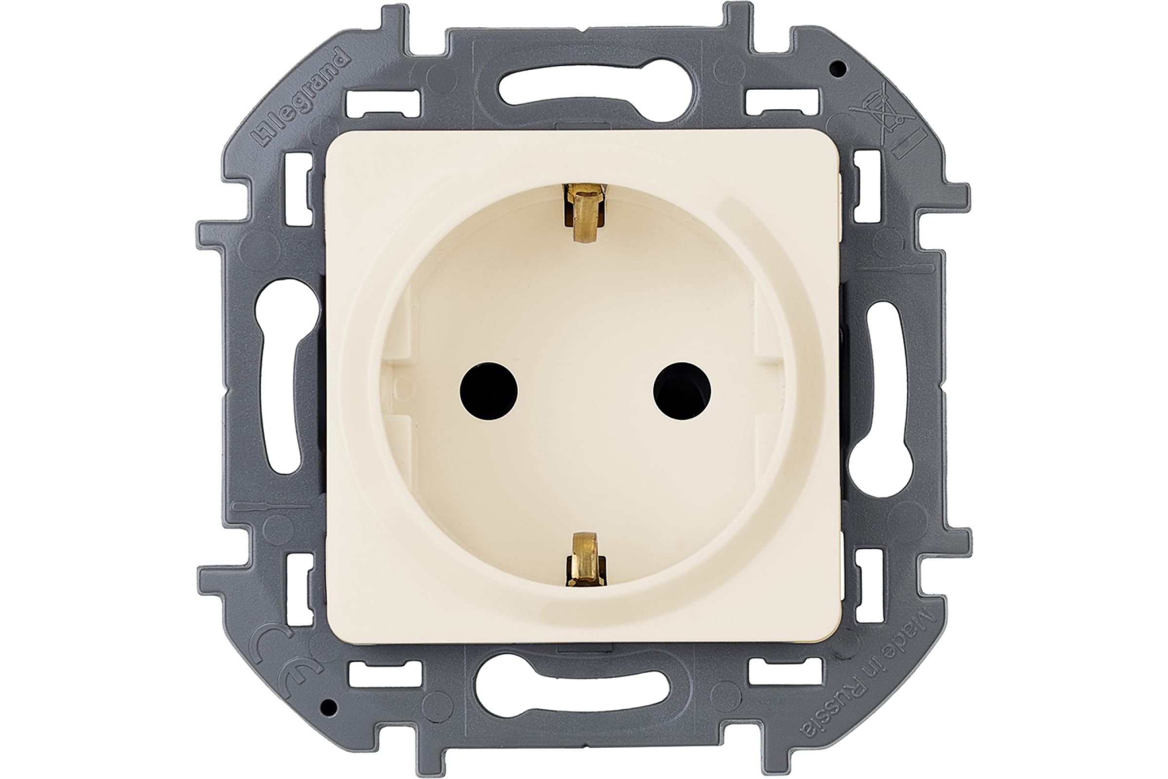 

Legrand Inspiria 2К+З - немецкий стандарт - 16А 250В Ivory 673721