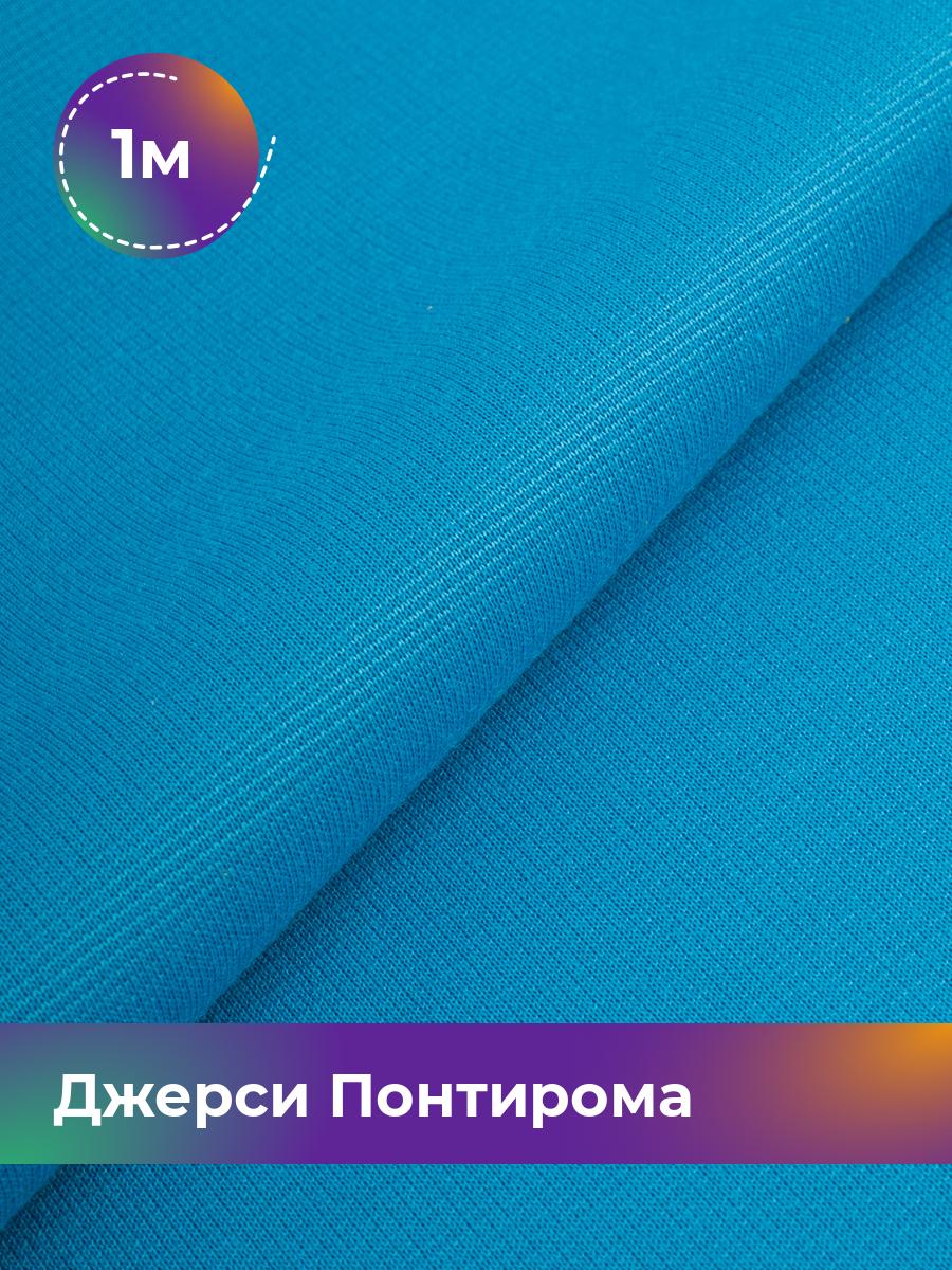 

Ткань Джерси Понтирома Shilla, отрез 1 м * 150 см голубой 1_9707.062, 9008733