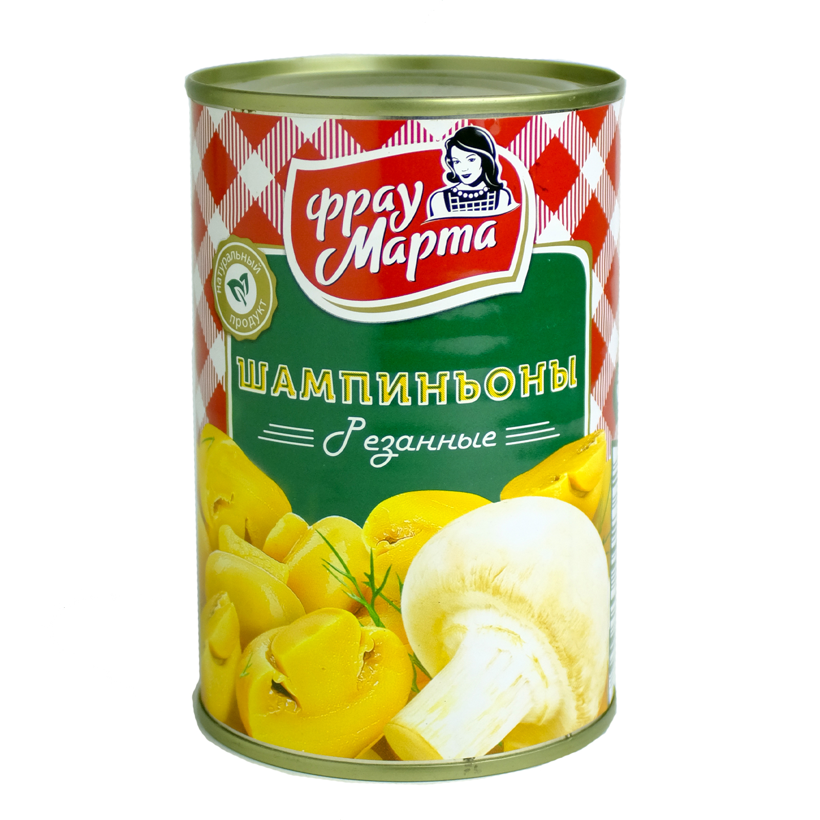 

Шампиньоны Фрау Марта резаные 400 г