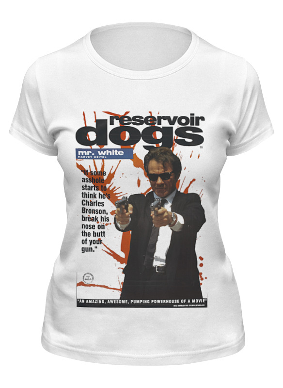 

Футболка женская Printio Reservoir dogs белая L, Белый, Reservoir dogs