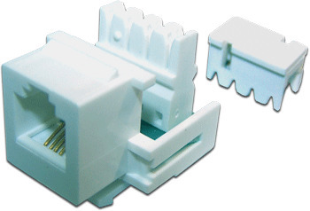 

Вставка Keystone RJ-12, белая, без инструмента, TWT-OK12UTP-110WH