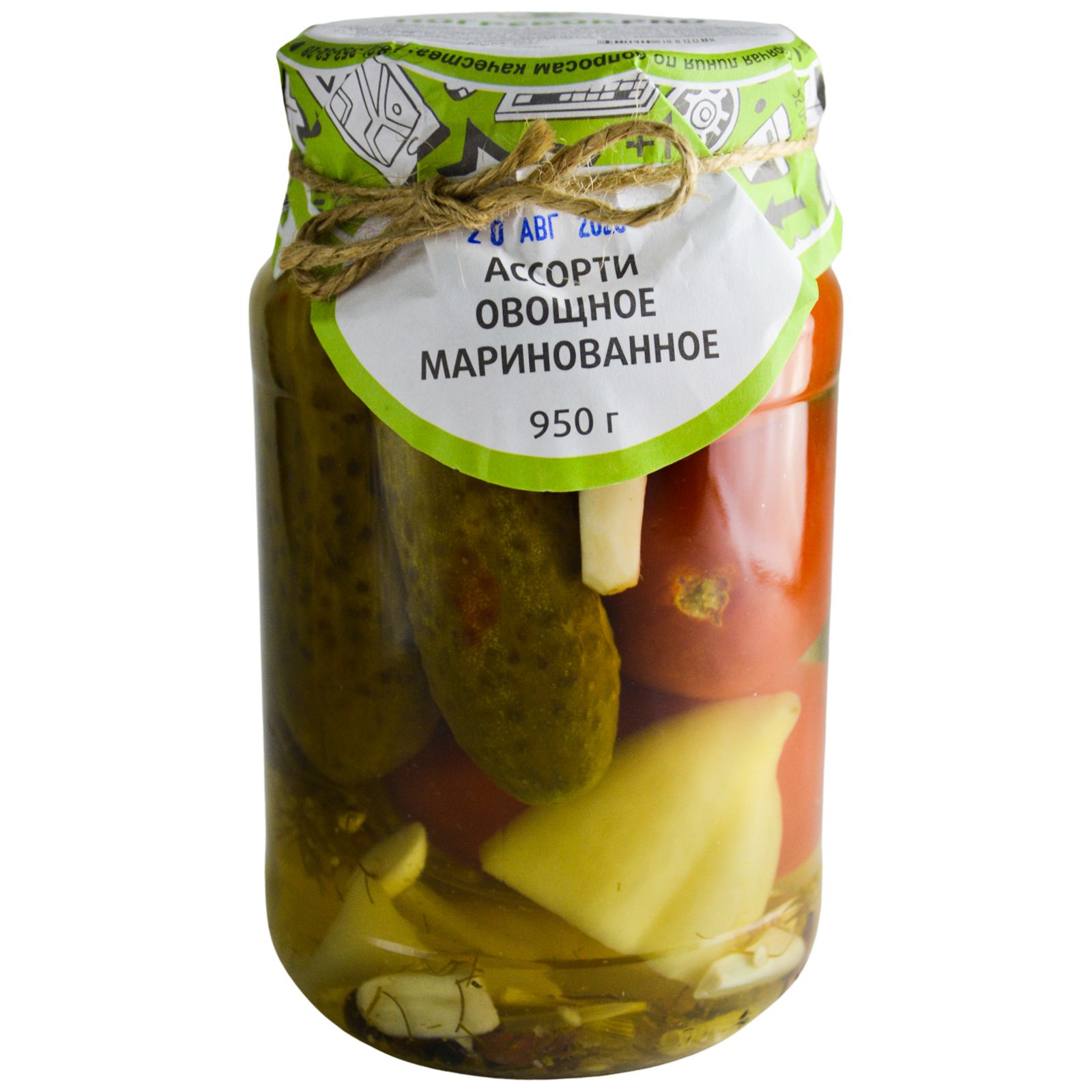 

Овощное ассорти Погребок маринованное 950 г