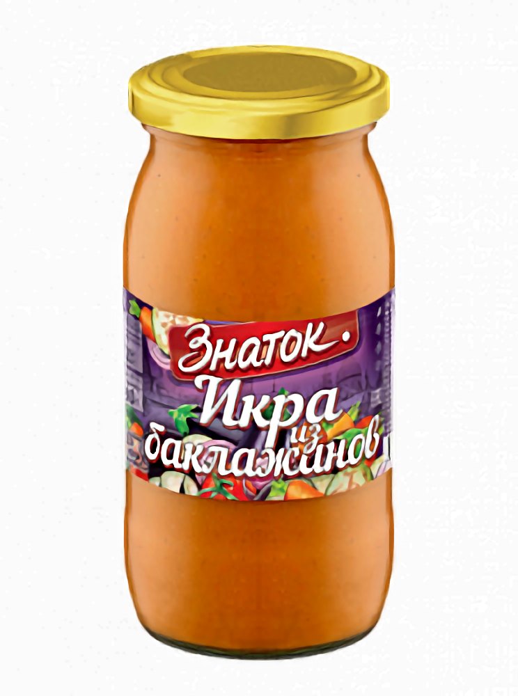 

Икра из баклажанов Знаток 480 г