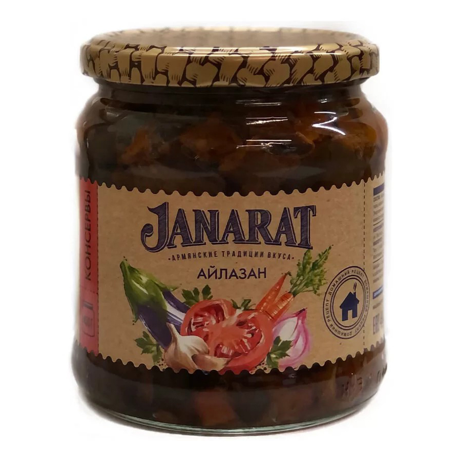 

Овощное рагу Janarat Айлазан 450 г