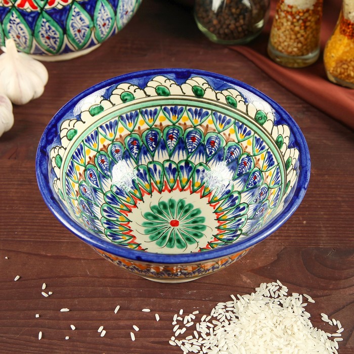 

Супница Шафран Узоры, керамика, 18 см, микс, Узоры