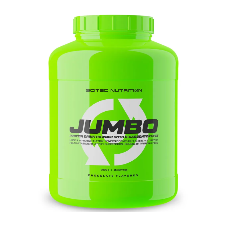 Scitec Nutrition Jumbo, 3520 г, вкус: шоколад