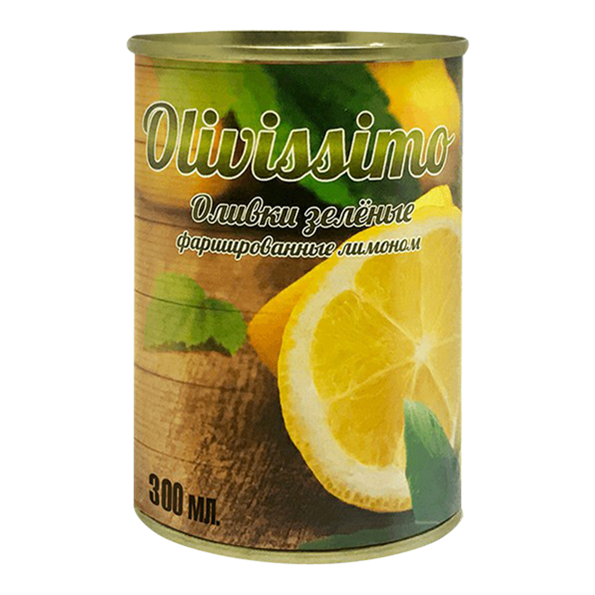 

Оливки Olivissimo зеленые фаршированные лимоном 300 мл