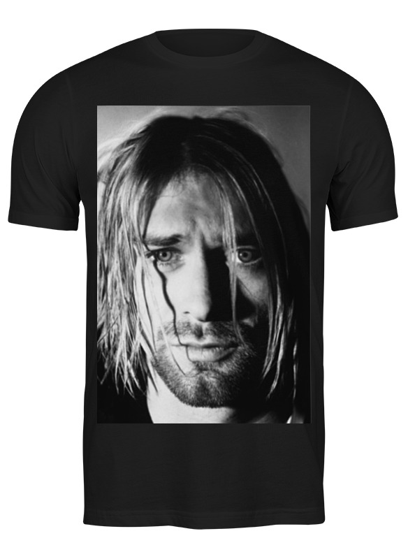 

Футболка мужская Printio Nirvana черная L, Черный, Nirvana