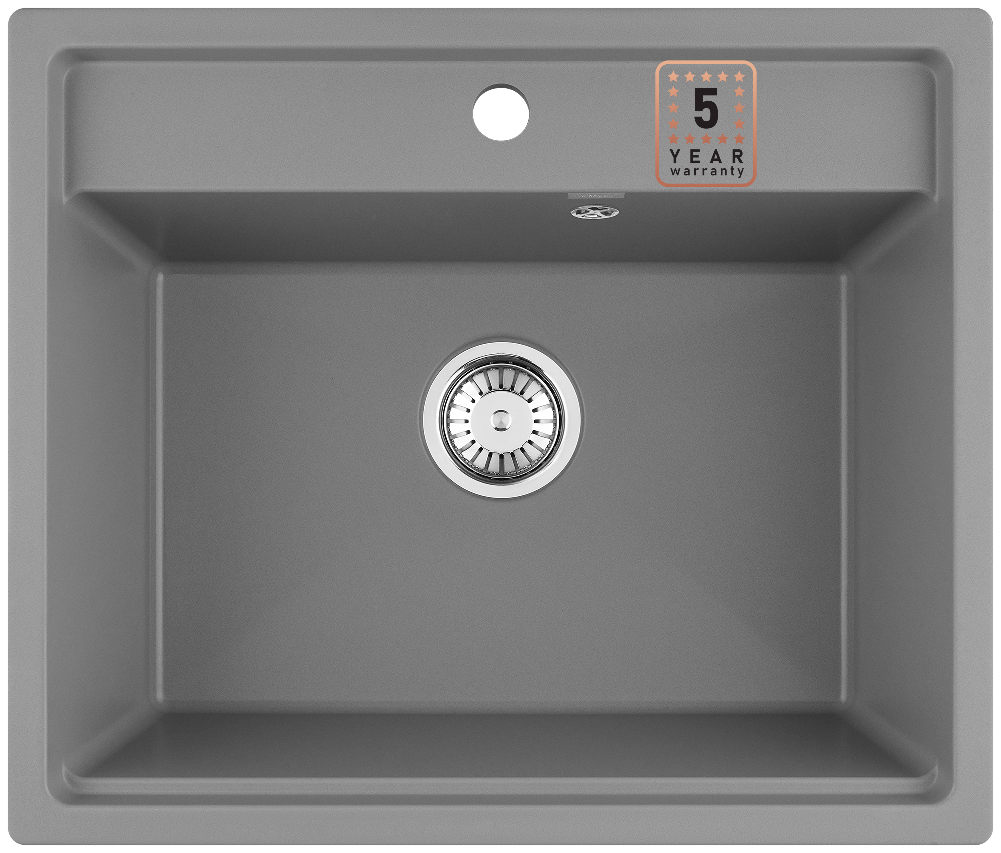 фото Мойка weissgauff wg 60005 gray premium line