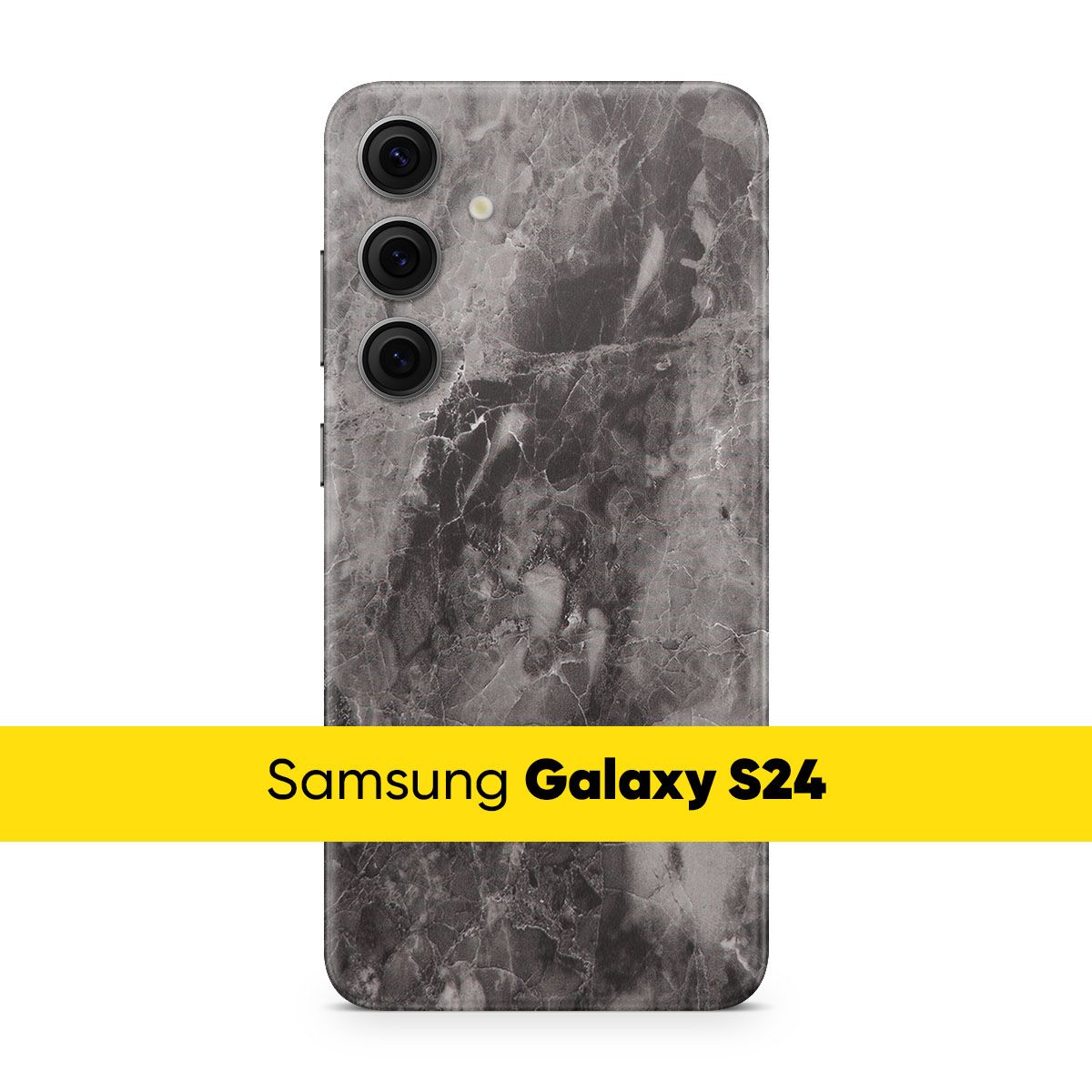 Виниловая наклейка Glueskin Marble для Samsung Galaxy S24