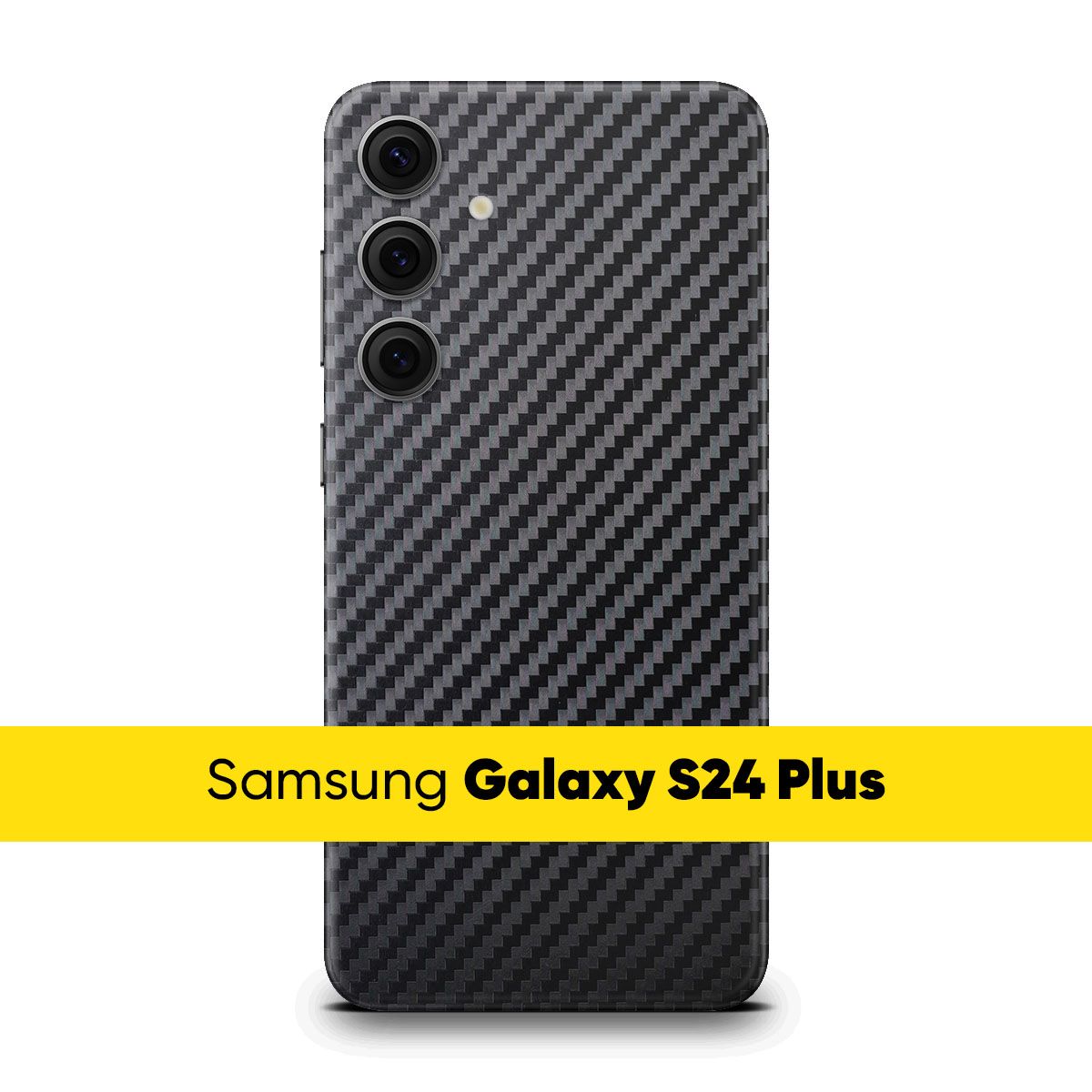 

Виниловая наклейка Glueskin Carbone для Samsung Galaxy S24 Plus