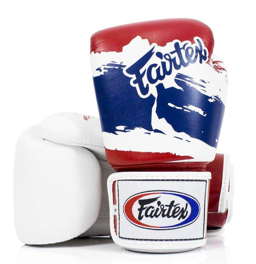 

Боксерские перчатки Fairtex BGV1 Thai Pride 18oz, Белый, BGV1