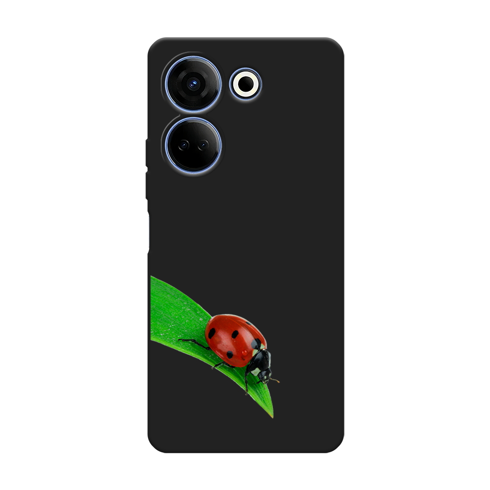 

Чехол Awog на Tecno Camon 20 "На счастье", Белый;красный;зеленый