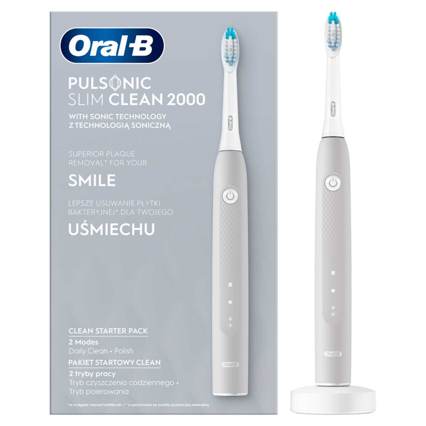 

Электрическая зубная щетка Oral-B SC2000 серый, SC2000