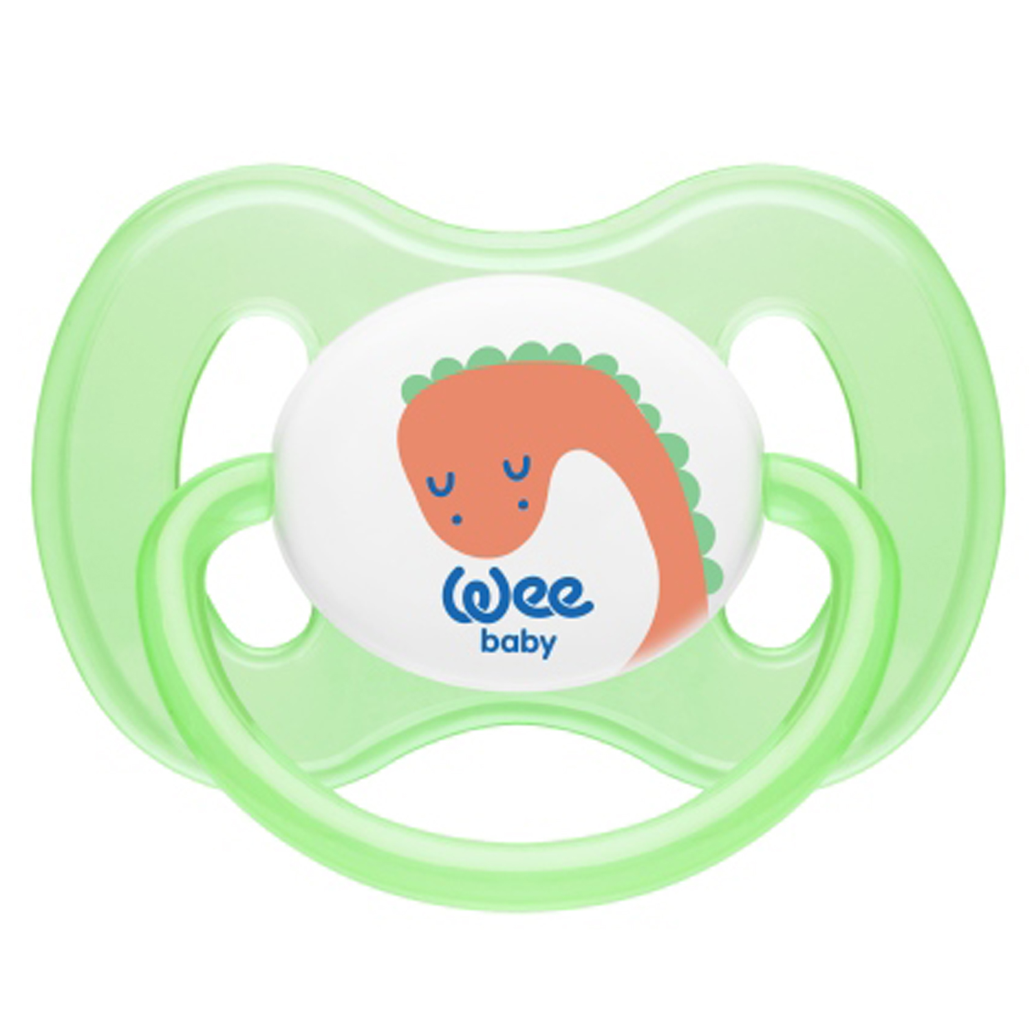 

Пустышка WeeBaby BUTTERFLY силикон, от 6 месяцев