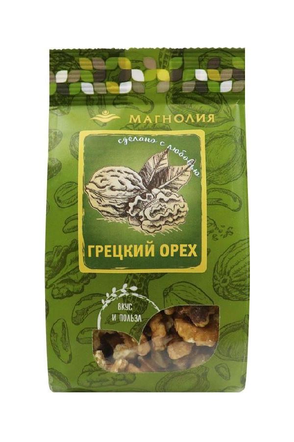 Грецкий орех Магнолия очищенный сушеный 120 г