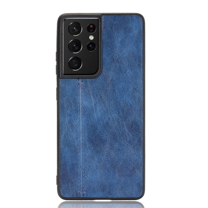 Чехол MyPads для Samsung Galaxy S21 Ultra Blue (157309)