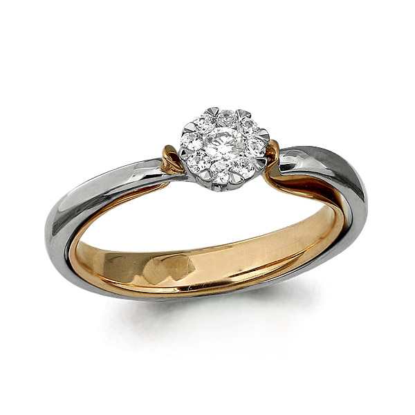 

Кольцо из красного золота с бриллиантом Aquamarine Aquamarine 962606к_585_кз р, 962606к_585_кз