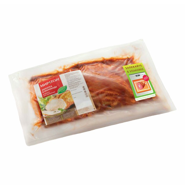 Лопатка свиная Мираторг без кости в маринаде охлажденная +-1,3 кг