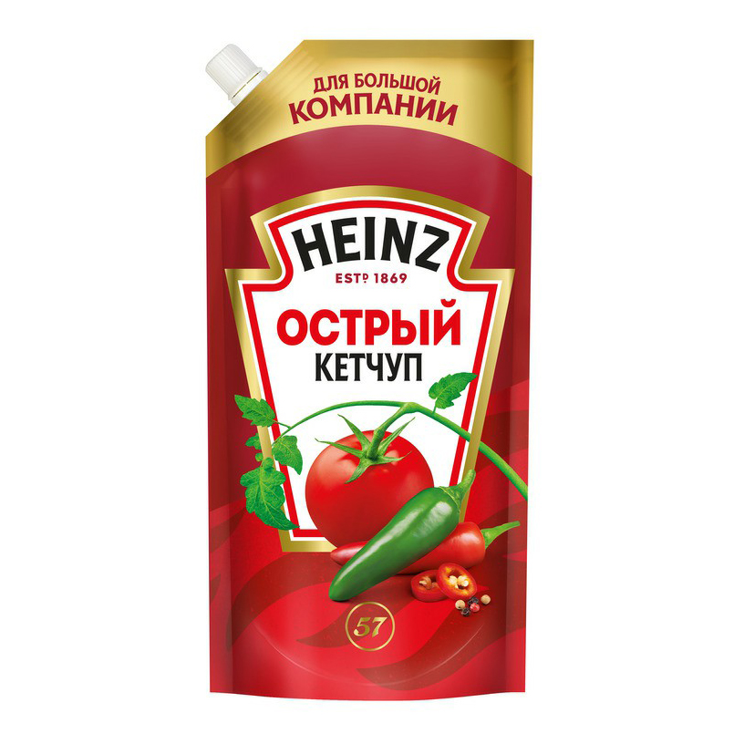 фото Кетчуп heinz острый 550 г