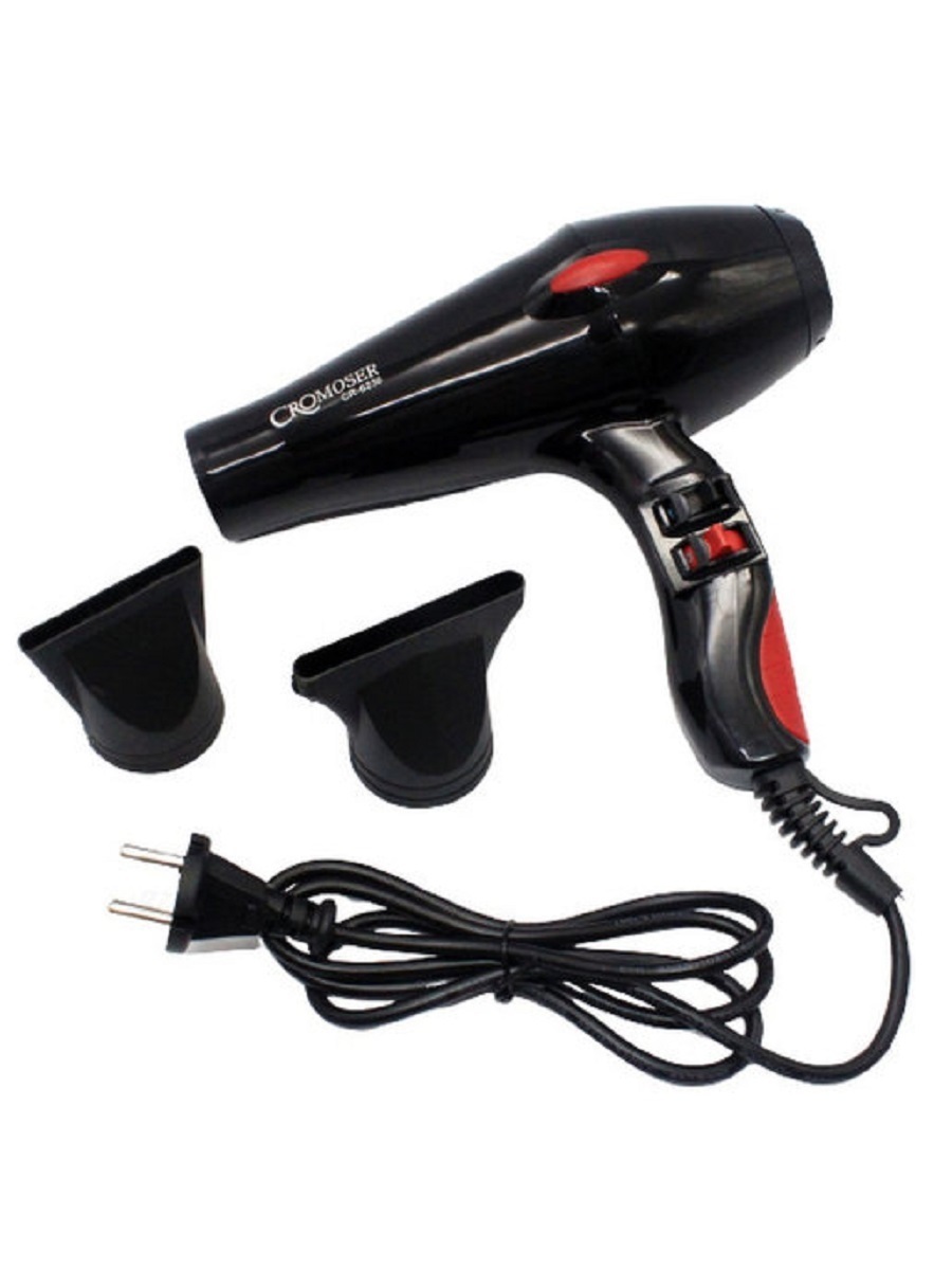 

Фен CROMOSER CR-6236 5000 Вт Black, Черный, CR-6236