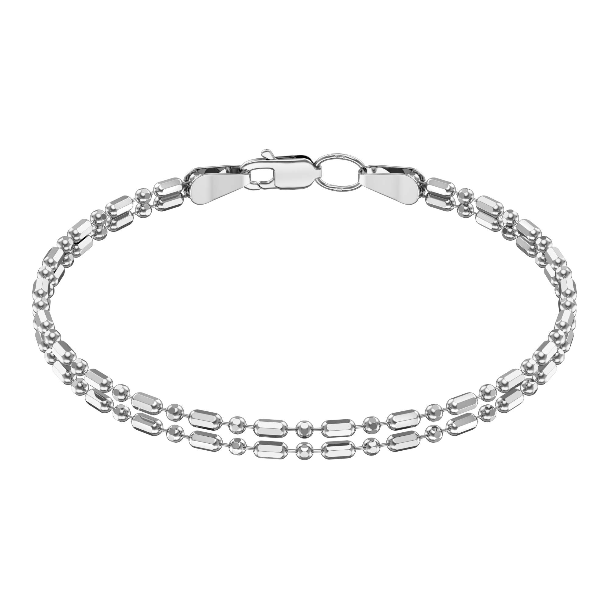 

Браслет из серебра р.  Красцветмет 22-1767Ю-3/2,00, 22-1767Ю-3/2,00