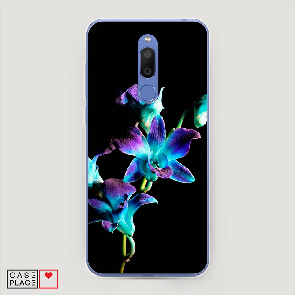 

Чехол Awog на Meizu M6T "Синий цветок на черном", Черный;голубой;синий, 72850-8