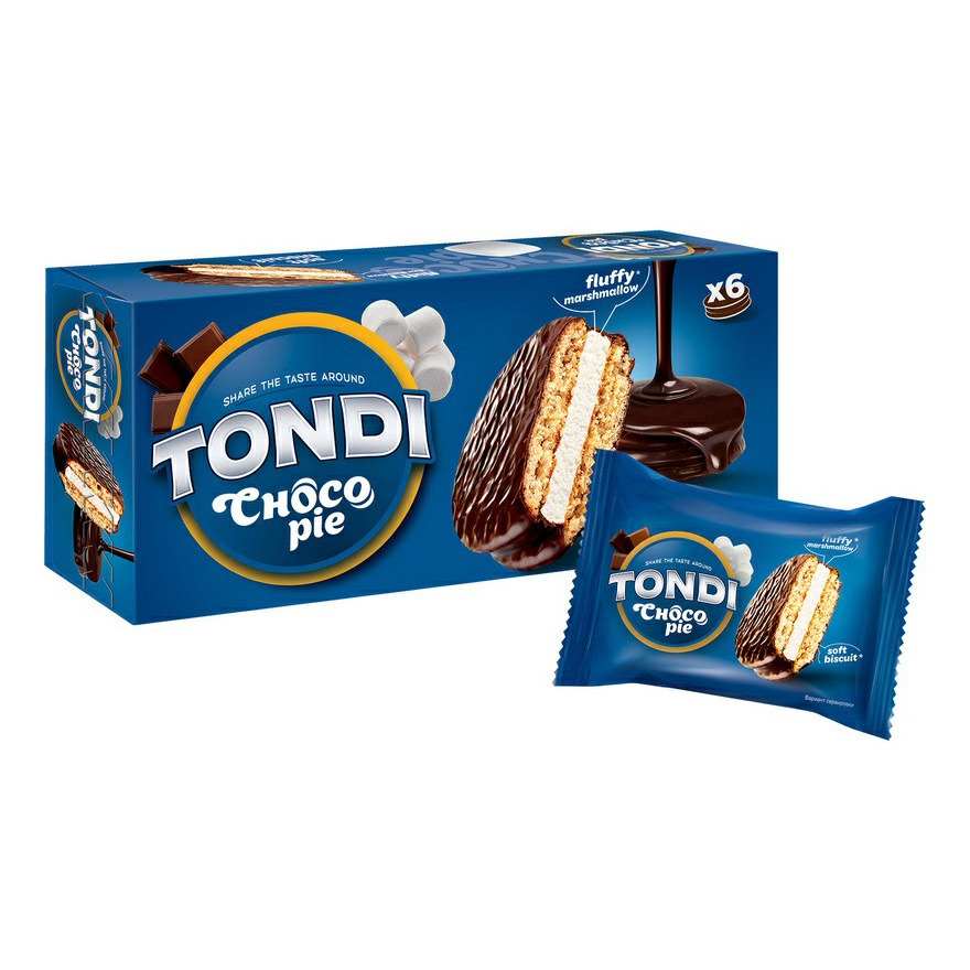 фото Пирожное tondi choco pie 180 г