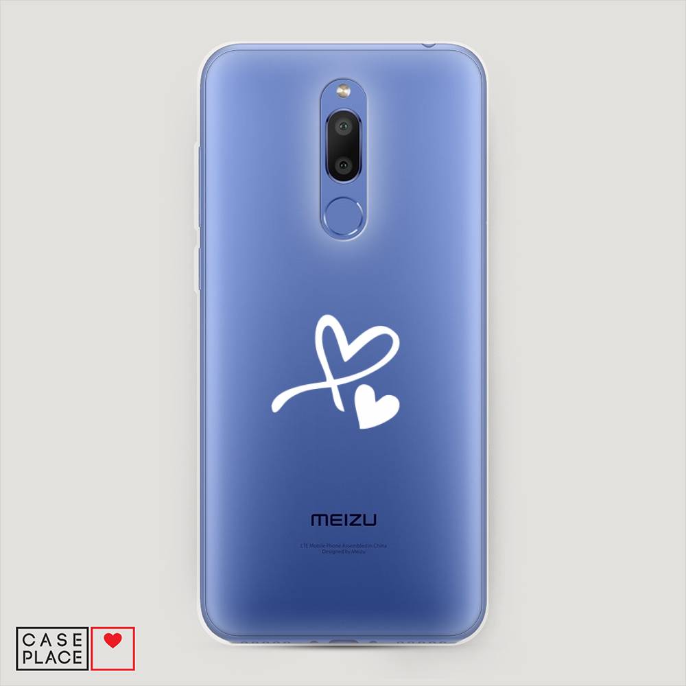 

Чехол Awog на Meizu M6T "Сердечко минимализм", Белый, 72850-6
