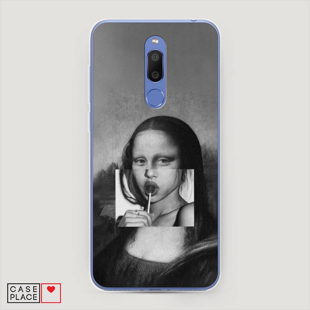

Чехол Awog на Meizu M6T "Mona Lisa sucking lollipop", Серый, 72850-9